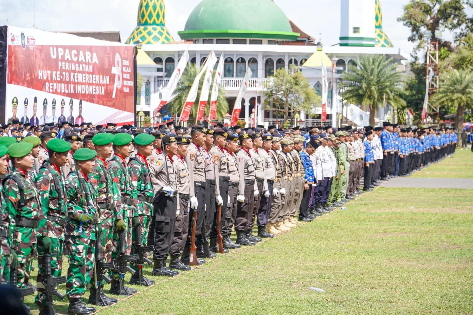 Faizal Hilmi R. dan M. Syamsudin R.: Potret Pasukan Paskibraka Kota Blitar 2023 yang Berkilau