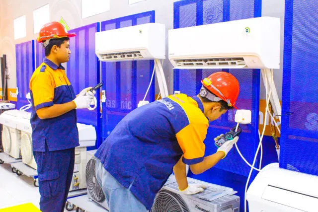 Praktik troubleshooting AC